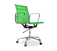 Office Chair - Aluminium Group T17 - Fabric - Wheels - Desk Chairs